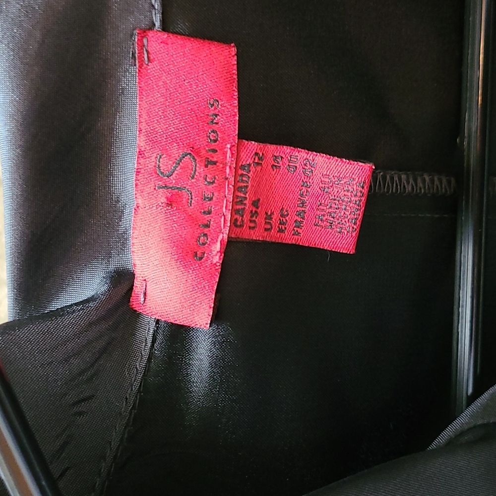 Js Collections Button Down Blouse Size 12 - image 3